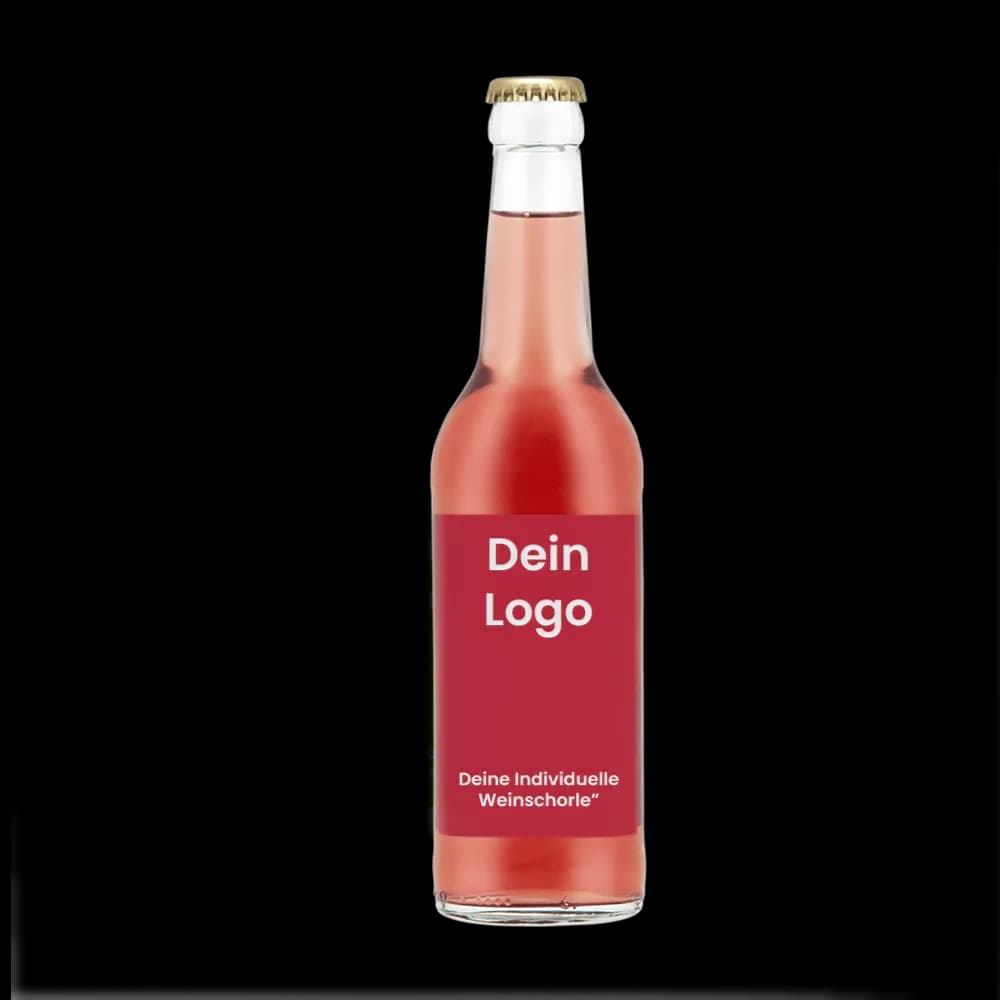 Weinschorle mit eigenem Branding 2